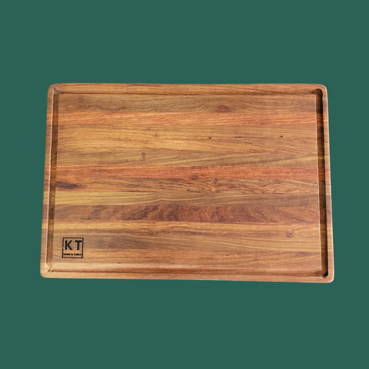 Medium handcrafted wooden chopping block by Kane and Table
